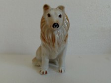 Collie Dog Porcelain Figurine