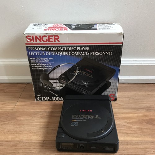Compact disc player singer - disc,