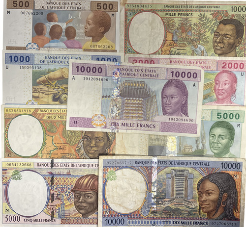 Banconote stati centrafricani - banconote,