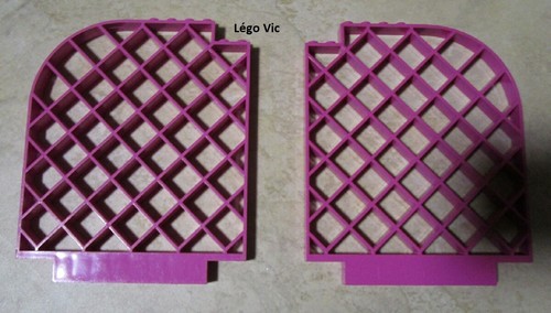 Lego 6166 wall lattice - lego, x2