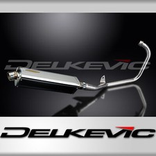 Yamaha YBR125ED 2005-2016 Echappement Complet Silencieux 420mm Tri-Ovale Inox