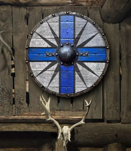 Scudo vichingo rotondo