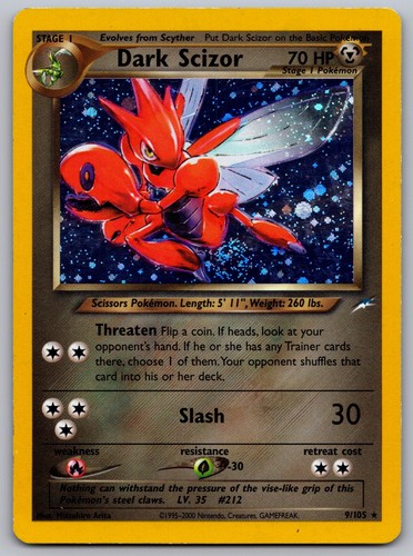 Dark scizor unlimited holo - scizor,