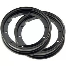 KIT DI 2 CERCHI NERI PER VESPA VINTAGE 50 SPECIAL 50 1972/1975 V5B1T COD.2250000