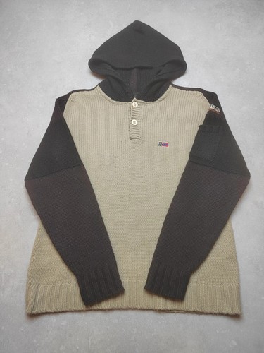 Pull capuche laine - pull,