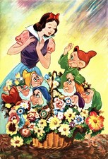 WALT DISNEY - BIANCANEVE, Snow White - VG - #595