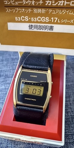 Casio casiotron 53cgs nos - casiotron,