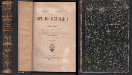Scienza pratica stima - l-,