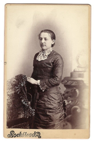 Cabinet card antique 1800 - card,