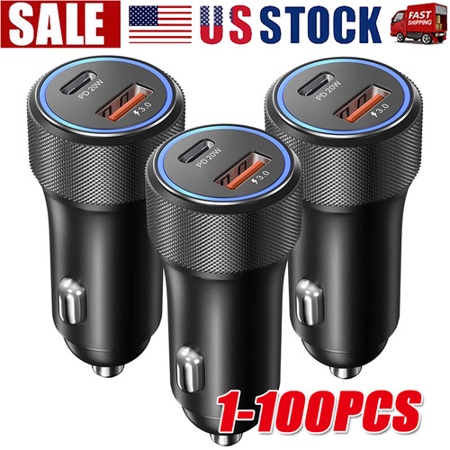 Caricabatteria auto doppio usb - doppio,