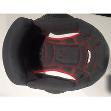 Ricambi Interni Imbottitura AGV K5 S Cuffia Casco Nero Rosso Completo Tg ML