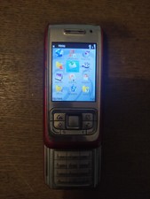 TELEFONO NOKIA E65-1 RM-208 ROSSO - NO BATTERIA NO CARICATORE NO SIM LOCK TESTED