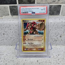 Pokemon Regirock Gold Star EX