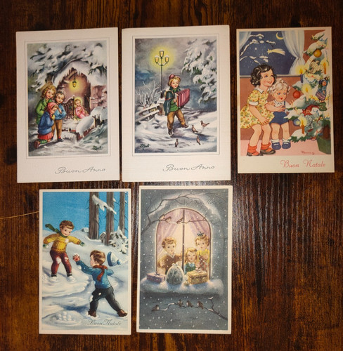 Cartolina buon natale non - buon,