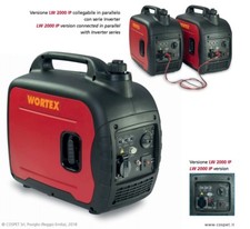 GENERATORE DI CORRENTE BENZINA gruppo elettrogeno 4T INVERTER 2,2HP 79CC 61db