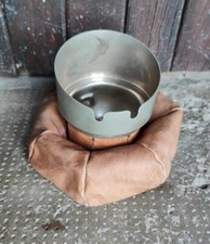 Posacenere Vintage Da Bracciolo Poltrona Divano Cuoio