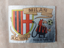 FIGURINA STICKER SCUDETTO MILAN - 172- CALCIATORI PANINI 1979/80  VELINA (3367)