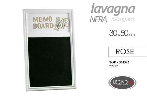 Lavagna lavagnetta legno - lavagna, rose