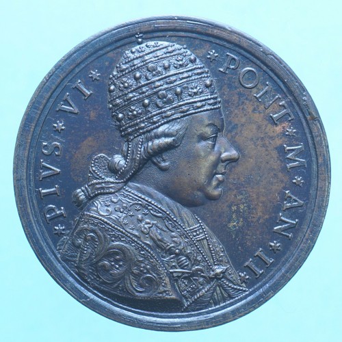 Pio medaglia 1776 canonica - pio,