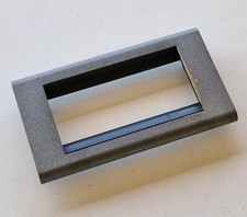 Bticino 4714GF placca Living Classic grigio ruvido grafite 4 moduli