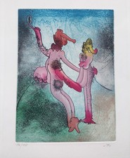 Acquaforte firmata Roberto