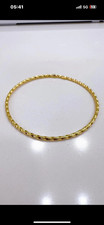 bracciale oro 18 kt  rigido 