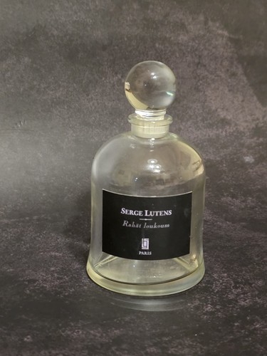 Empty bottle rahat loukoum - bottle,