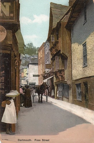 Early colour postcard foss - early,