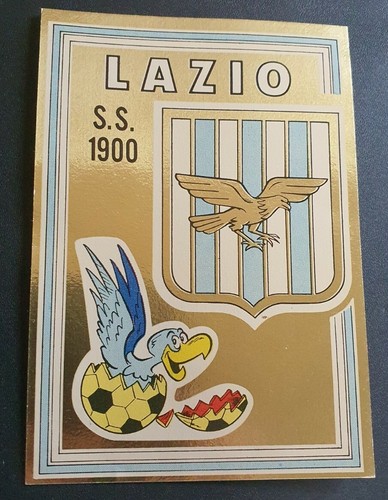 Scudetto gigante lazio - scudetto, panini