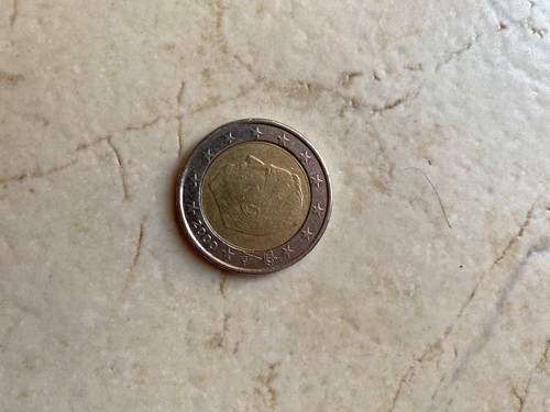 Moneta euro rara di re - da,