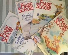 Lotto 4 libri Fiabe Sonore/Ed. Fabbri (1999)