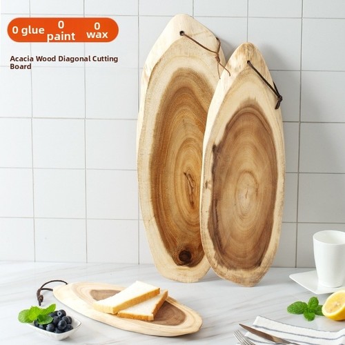 Tagliere acacia fatto - , a