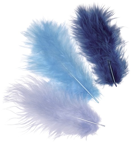 Piume mare mix cm blu - di, 10