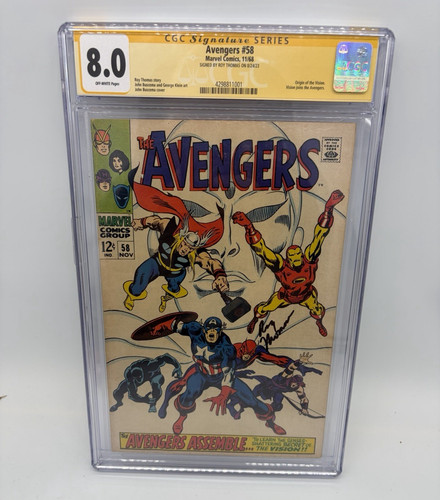 Marvel avengers cgc - marvel, #58