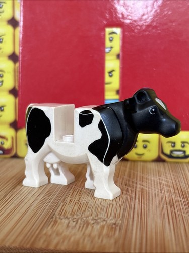Lego mucca con macchie nere - mucca,
