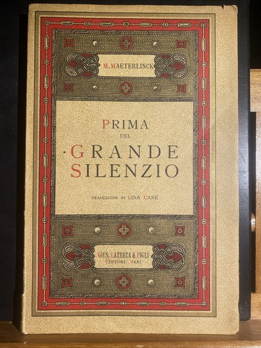 Esoterismo maeterlinck prima - maeterlinck,