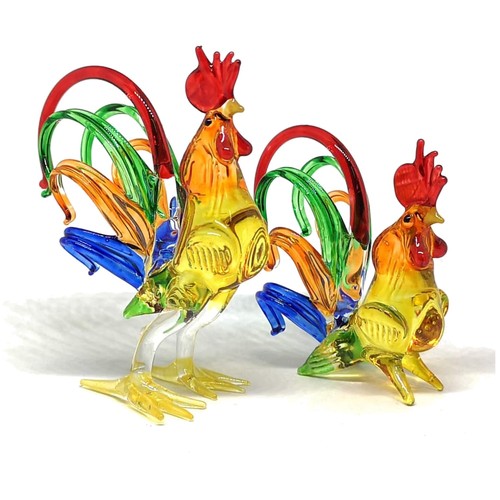 Pollo vetro colorato - vetro,