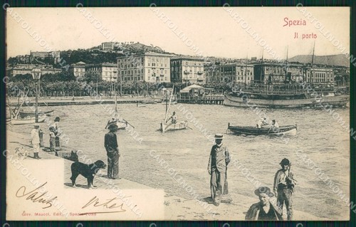 Spezia città barche - la,