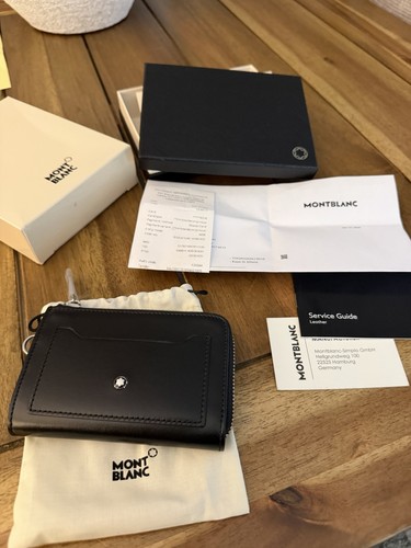 Portafoglio mont blanc con zip - mont,