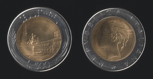 500 lire 1983 - 500,