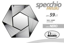 Specchio moderno esagonale - specchio, in