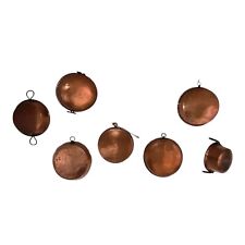 Pentole In Rame  Stagnante Antico In Buono Stato 