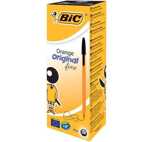 Nuova penna bic orange - orange, nera