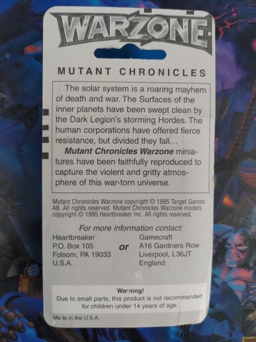 Mutant chronicles warzone - mutant,