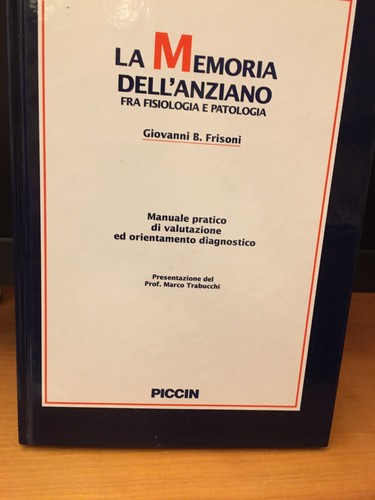 Memoria dell anziano - la, dell'anziano