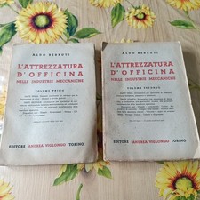 L'attrezzatura D'Officina Industrie Meccaniche 2 Vol. - Cerruti - Viglongo 1947
