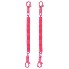 2 pz portachiavi a molla