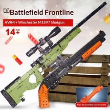 MOC Militare AK47 & M24 Fucile