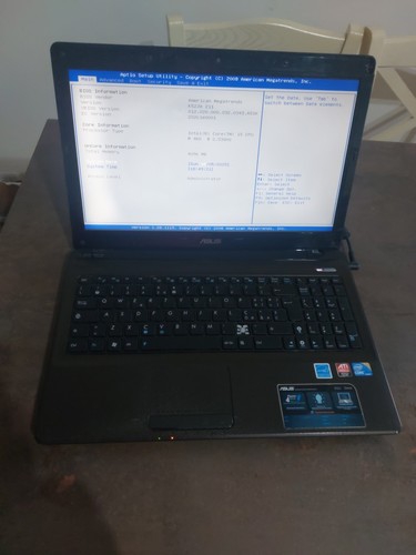 Noteboo asus k52j - asus,