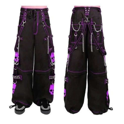 Pantaloni gotici tasca - , ragno